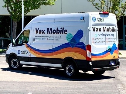Mobile vaccination clinic van